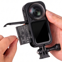 Cadre de protection en PVC léger et portable pour caméra d'action Insta360 X6, anti-rayures, résistant à l'usure, accessoires de prise de vue en extérieur