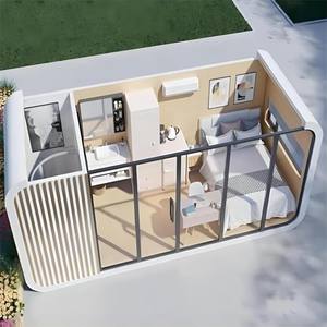 Modern Prefab Houses Apple Cabin Frame Pod <strong>Capsule</strong> Home Apple Office Cabin House Maison Apple - Product Image 3