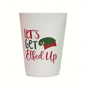Eco-Friendly Recyclable Custom Logo Silk Screen Printed <b>Plastic</b> Stadium Mood Color Cups Promotional <b>Drinkware</b> for Advertising - Product Image 2