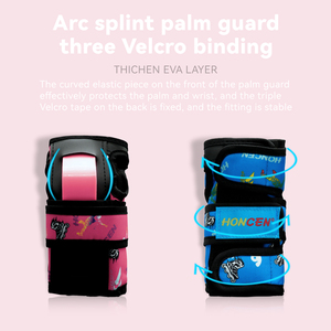 Equipo de Protección Profesional para Patinaje de Velocidad, Material ABS+EVA, Almohadillas Ajustables, Protectores de Muñeca, Codo y Rodilla para Niños en Crecimiento - Product Image 6