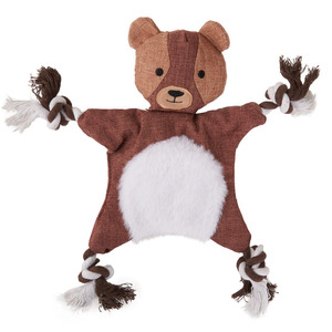 Modelo animal ecológico, suministros para mascotas, juguetes de cuerda de algodón con efectos de sonido, juguetes de papel para perros, venta al por mayor - Product Image 5