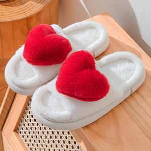 2026 nouveau KJ femmes INS à la mode intérieur extérieur maison pantoufles PVC doublure chaussures de maternité <span class=keywords><strong>EVA</strong></span> antidérapant fourrure pour printemps automne - Product Image 5