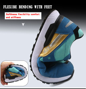 Scarpe Antinfortunistiche Traspiranti e Leggere con Punta in Acciaio per Uomo e Donna, per Lavoro Industriale con Funzione Antistatica - Product Image 5
