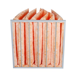 Nouveau filtre à air de qualité supérieure en alliage d'aluminium et fibre de verre, fabriqué sur mesure, F5 F6 F7 <span class=keywords><strong>F8</strong></span> F9, filtre de poche, marque FRESH - Product Image 5