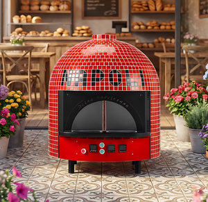 <span class=keywords><strong>Four</strong></span> à <span class=keywords><strong>pizza</strong></span> électrique commercial de 12 pouces, <span class=keywords><strong>four</strong></span> à <span class=keywords><strong>pizza</strong></span> en argile de table, haute température pour pizzeria - Product Image 1