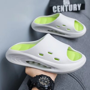 Sandalias BreezeStep de EVA Suaves e Impermeables, con Masaje, Suela Gruesa, Ligeras, Antideslizantes, para Playa, con Diseño a Cuadros Acolchado - Product Image 2