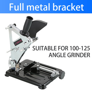 Angle <b>Grinder</b> Stand 801C Carbon Steel Mounting Bracket For <b>Small</b> Angle <b>Grinder</b> Cutting Household Use - Product Image 2