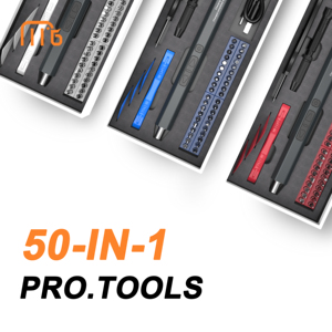 MingTu Bộ Tua Vít Điện Có Thể Sạc Lại Bộ Dụng Cụ Sửa Chữa Không Dây 50 Trong 1 Dành Cho Máy Ảnh Dụng Cụ Sửa Chữa Điện Thoại Di Động - Product Image 6