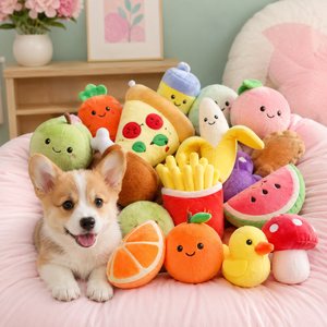 Jouets en peluche personnalisés pour animaux de compagnie, jouets de luxe pour chiots, jouets à mâcher et à couiner en polaire, sûrs et de qualité supérieure - Product Image 4