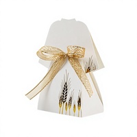 Boîtes en carton pour baptême religieux, cadeaux de fête prénatale, décoration d'anniversaire mignonne pour bébé, et emballage alimentaire pour fête