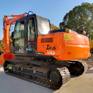 Excavatrice sur chenilles Hitachi ZX120 d'occasion 2022, 12 tonnes, marque japonaise, avec moteur, boîte de vitesses, pompe et PLC - Product Image 5