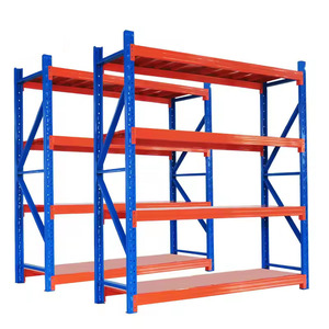 Étagères de <span class=keywords><strong>rangement</strong></span> métalliques personnalisables en acier pour l'affichage et l'organisation des entrepôts - Product Image 1