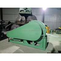 Machine puissante à copeaux de sciure de bois à haut rendement avec moteur pour les matériaux de literie de ferme de poulet de bétail