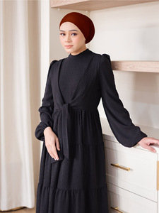 Nouvelle robe patchwork arabe du Moyen-Orient, vêtements islamiques, abaya musulmane, robe pour femmes - Product Image 6