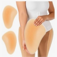 Coussinets de hanche en silicone N Plus Size pour rehausser les fesses avec coussinets adhésifs, gaine amincissante pour femmes, drag queens et travestis