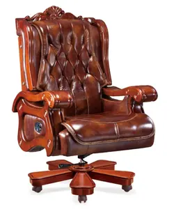 Заводская цена, быстрая доставка, роскошный офисный стул из дерева с регулируемой высотой