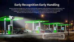 H.265 5MP防火カメラ屋外防水防火IPカメラ屋内屋外倉庫店防火 - Product Image 3