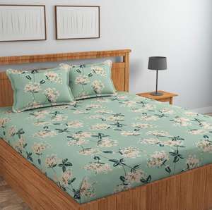 Lenzuolo in cotone Ultra Fine con misura elastica 180cm 195cm 225cm e fodere per cuscini dimensioni 50cm X 75cm pensato per camera da letto di lusso - Product Image 5