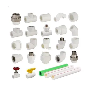 high quality wholesale ppr plumbing pipe fitting water pipe plastic accessories ppr pipe connector fittings