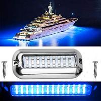 Luces subacuáticas impermeables para barco, 39 Led, 12V CC, venta al por mayor