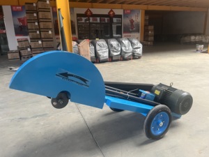 Bau-Handstahlschneidemaschine mit Motor 500mm Sägeblatt 9KW Leistung Kleines Mobiles Set - Product Image 4