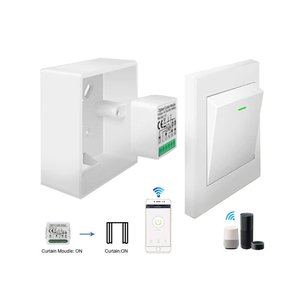 <span class=keywords><strong>Module</strong></span> de rideau intelligent DUOMEI 1 2 Gang Tuya Wi-Fi Zigbee 10A, interrupteur pour stores et volets roulants, télécommande <span class=keywords><strong>sans</strong></span> <span class=keywords><strong>fil</strong></span> - Product Image 1