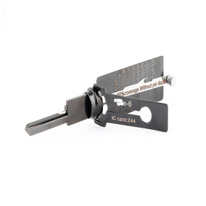 Set di Attrezzi per Scassinare Serrature <span class=keywords><strong>CISA</strong></span>-5, Colore Nero, Misure 5, 6, 5B -6B, Strumenti per Aprire Porte, Forniture per Fabbri - Product Image 4