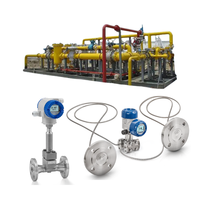 Dérailleur de commutation de soupape avec un débitmètre à vortex KROHNE OPTISWIRL 5080 et un transmetteur de pression OPTIBAR PM 5060.