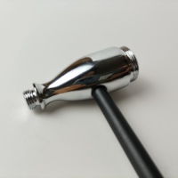 Diagnostic médical professionnel ALLEMAGNE Type Tête en caoutchouc de zinc Examen neurologique du genou orthopédique Marteau réflexe à percussion