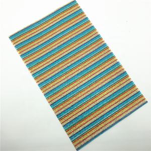 Accesorios Bling de China de alta calidad 24*40cm Autoadhesivo Parte posterior plana Hot Fix Rhinestone Sheet Lentejuelas - Product Image 1