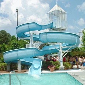 Guangzhou mejor precio interior/exterior fibra de vidrio agua parque infantil <span class=keywords><strong>toboganes</strong></span> niños Piscina uso doméstico para la venta - Product Image 2