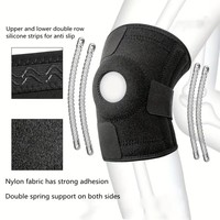 Fitness sport genou Compression manchon réglable genouillères protecteur soutien rotule ceinture sangle bande