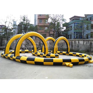Piste de course gonflable de Go-Kart de conception personnalisée de haute qualité - Product Image 2