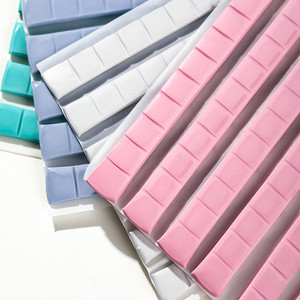96 pièces/kit de pâte adhésive pour supports d'ongles en gel, pâte amovible pour la pratique du nail art, pâte de fixation en plastique pour capsules d'ongles - Product Image 3