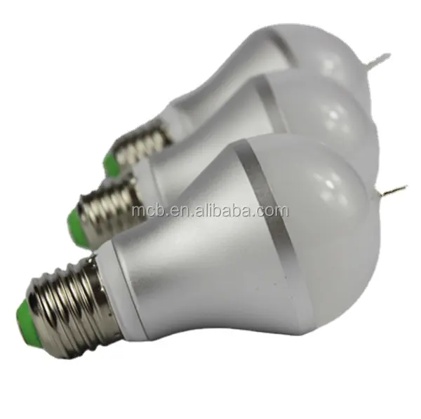 Bombilla led disipador de calor residencia carcasa de aluminio comprar en china 7w precio e27, anion smd pequeña china 3 vatios 5 vatios nueva bombilla led