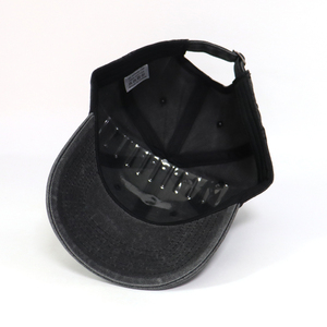 Parche bordado personalizado de alta calidad Gorras sin estructura Vintage Unisex Casual Pink Heart 6 paneles Gorras de béisbol de algodón lavado - Product Image 5