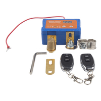 Interrupteur de protection de batterie en cuivre à télécommande 12V, indice de protection IP65, circuit bidirectionnel anti-fuite pour la puissance de la voiture, perte de puissance