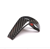 Pour BMW Série 1 et Série 2 2016-2019, couvre-levier de vitesses en fibre de carbone authentique et modification intérieure du levier de vitesses pour BMW F30