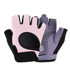 Unisex Comfortable Non-Slip Half-Finger Sports Fitness Gloves Outdoor Cycling Driving <b>Dumbbell</b> Training Touchscreen Use - Product Image 2