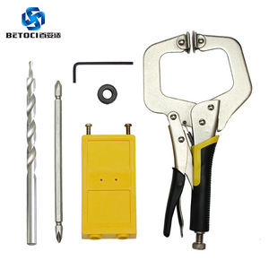 BETOCI Drill Bit Set 9mm Vibrating Pliers Angled Hole Opener Woodworking Tool Kit - Product Image 1