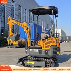 Mini-excavatrice sur chenilles 1,5 m³ pour la construction de maisons, la remise en état des zones montagneuses et les petits projets, modèle d'usine d'origine, pour l'exportation - Product Image 4