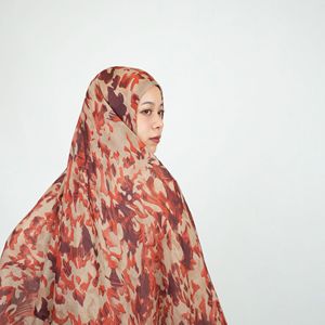 2024 nouveauté couleurs arabe Premium plaine Viscose impression châle Double broche châle écharpe quotidien Long châle grande taille Hijab - Product Image 2