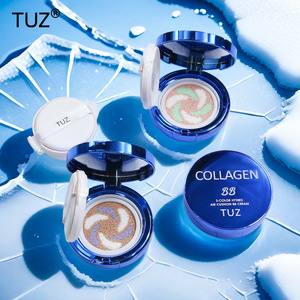 TUZ-0752 OBM Colágeno Hidratante Iluminador <span class=keywords><strong>CC</strong></span> Air Cushion-Hydro Formula Tamaño Regular para Refinar el Tono de Piel Certificado Yue <span class=keywords><strong>G</strong></span> - Product Image 5