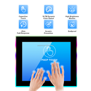 19 inch 1280*1024 LED <span class=keywords><strong>IR</strong></span> màn hình cảm ứng nồi đồng xu Pusher màn hình - Product Image 4