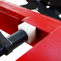 Cric hydraulique automobile à double niveau ultra-fin de haute qualité, avec fonction d'alignement des roues