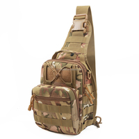 EDC Sac à bandoulière Outdoor Sport Travel Hiking Sac à dos à bandoulière dissimulé Sac de poitrine tactique polyvalent