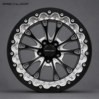 Jantes de course GL Drag Racing 5x112 5x114.3 5x120 15X10 17X10 18X11 Beadlock Deep Concave Forgées pour BMW M2 M3 M4 G80 G82 GTR