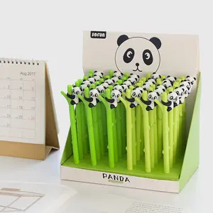 Reginfield Gel Panda Pen Stationery Kawaii School Supplies Gel Ink Pen School Stationery Office Suppliers Pen Kids Gifts Tools