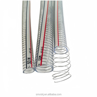Tuyaux de drainage flexibles à injection d'huile haute température, haute pression, grand diamètre, en PVC renforcé de fil d'acier