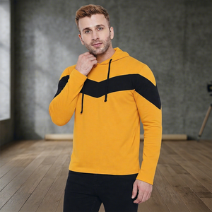 Sweat à capuche pour homme surdimensionné de haute qualité, vêtements de rue, 100% coton, teinture unie, respirant, séchage rapide, design avec poche, vêtements d'hiver - Product Image 1